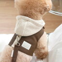 即納【DURANG RURANG】Leather Hood Harness 犬用品 ドッググッズ ハーネス 犬のハーネス ドッグハーネス 犬ハーネス 犬用ハーネ...