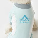 即納【iCANDOR】OCEAN SUIT(SKY BLUE) 犬服 ドッグウェア 犬の服 犬用品 ドッググッズ 韓国 春服 夏服 通気性 軽量