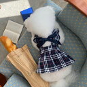 ※予約販売【Hi Yeboo】The Fall Dress(Navy) 韓国 ブランド かわいい おしゃれ プレゼント 小型犬 ワンピース ドレス NEW 春 ...