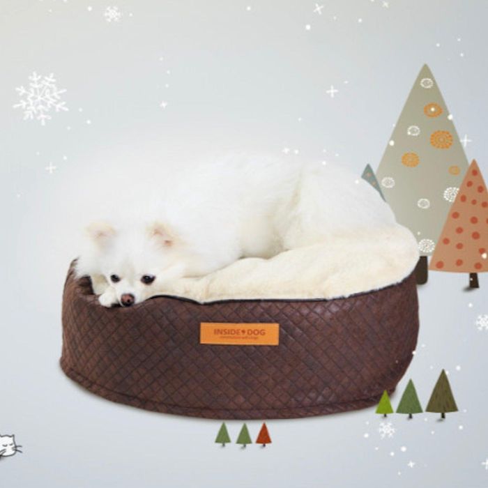 予約販売【INSIDE DOG & CAT】macaron Bean bag tube cover cushion dark choco 韓国 ブランド かわいい おしゃれ プレゼント 小型犬 バッグ 水着 浮き輪 チューブ NEW 冬 クッション 犬 猫