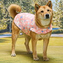 即納【munikund】Bug Guard One-Hole M-Band(Coral) 犬服 ドッグウェア 防虫 冷感 抗菌 大型犬 大型犬服 中型犬 中型犬...