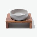 ※予約販売【BRIDGE.DOG】BRIDGE BASIC BOWL(GRAY) 韓国 ブランド かわいい おしゃれ プレゼント 小型犬 マット フードボウル ...
