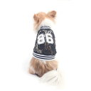 即納【monchouchou】Flower mesh numbering T-shirt（ブラック） 韓国 ブランド かわいい おしゃれ プレゼント 小型犬 ドッグウェア NEW 春 夏 秋