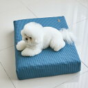 ※予約販売【BARBICHON】Allergy care topper mat（Navy）S size 韓国 ブランド かわいい おしゃれ プレゼント 小型犬 マット くつ NEW 中型犬 クッション 犬