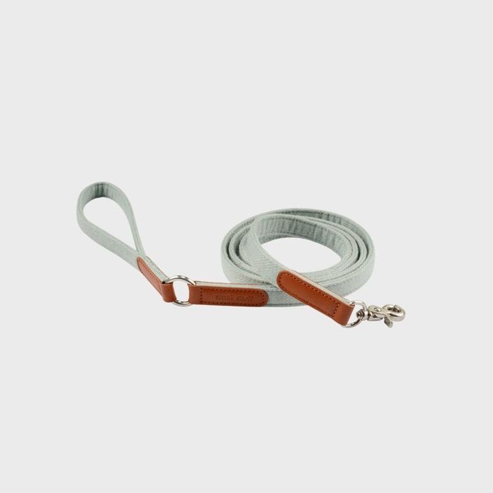 ※予約販売【small stuff】CLASSIC LEASH（Mint） 韓国 ブランド かわいい おしゃれ プレゼント 小型犬 バッグ 首輪 ハーネス リード 散歩グッズ NEW お出かけ 丈夫 犬