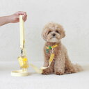 ※予約販売【maison de miu】Pet Color 4Way Lead (Lemon / Yellow) 韓国 ブランド かわいい おしゃれ プレゼント...