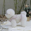 ※予約販売【BeBe Breath】ROHE PADDING(Pink) 韓国 ブランド かわいい おしゃれ プレゼント 小型犬 ハーネス NEW 秋 冬 お出かけ 雨