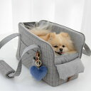 ※予約販売【WandookongMom】LIMO PLAID BAG(グレー) 韓国 ブランド かわいい おしゃれ プレゼント 小型犬 バッグ キャリーバッグ ...