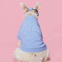 ※予約販売【MLB KOREA】MLB big logo sweat shirt（Sky Blue） 韓国 ブランド かわいい おしゃれ プレゼント 小型犬 お揃い リンクコーデ NEW 犬