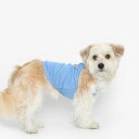 ※予約販売【TUSTUS】COOL STRAP TEE(SORA) 犬服 ドッグウェア 犬の服 スリーブレス 韓国 犬用品 ドッググッズ 小型犬 小型犬服 夏 夏服