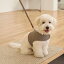 即納【small stuff】NEW WALK JACKET（GRAY） 韓国 ブランド かわいい おしゃれ プレゼント 小型犬 ハーネス リード ネームタグ 散歩グッズ NEW 春 夏 お出かけ 丈夫 犬