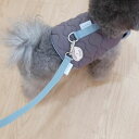 即納【cosy corner】Aero heat softpat harness & Leash (SET)(チャコール) 韓国 ブランド かわいい おしゃれ ...