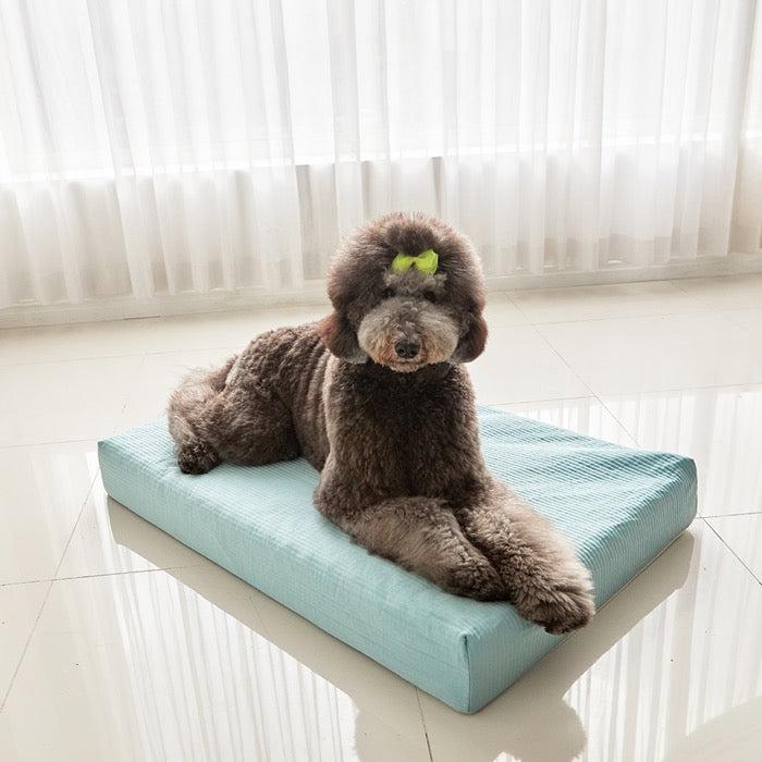 ※予約販売【BARBICHON】Allergy care topper mat（Mint）L size Big Dog 韓国 ブランド かわいい おしゃれ プレゼント 小型犬 マット くつ NEW 中型犬 クッション 大型犬 犬