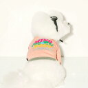 即納【BITE ME】Circuit reglan crop T-shirts(Coral) 韓国 犬用品 ドッググッズ Tシャツ スリーブレス ドッグウェア ...