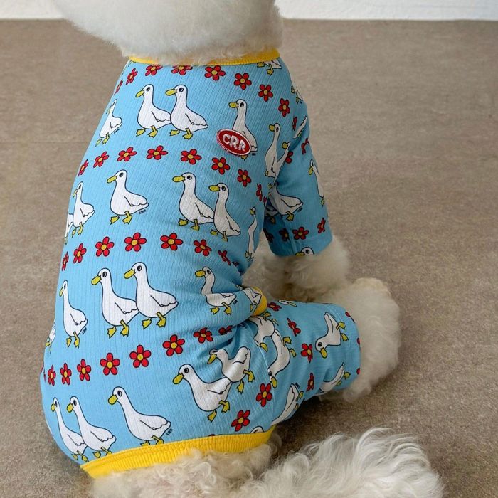 即納【CRR】Flower Duck All-in-One 犬用品 ドッググッズ ドッグウェア 犬服 犬の服 小型犬 小型犬服 ..
