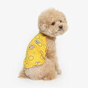※予約販売【TUSTUS】Cool Strap Top(Cheese & Mouse) 犬服 ドッグウェア 犬の服 スリーブレス 犬用品 ドッググッズ 韓国 小型犬 小型犬服 夏