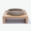 ※予約販売【BRIDGE.DOG】BRIDGE MINI POT(COCOA) 韓国 ブランド かわいい おしゃれ プレゼント 小型犬 マット フードボウル 給...