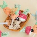 ※予約販売【BITE ME】Root Vegetable Toys 犬用品 ドッググッズ おもちゃ 知育玩具 犬のおもちゃ 犬おもちゃ 韓国 ロープ 丈夫 ストレス解消 ポリエステル綿