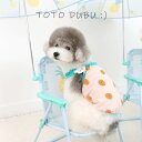 ※予約販売【ITS DOG】Toto's Carrot Farm Sleeveless Shirt 犬服 ドッグウェア 犬の服 スリーブレス 犬用品 ドッググッズ 小型犬 小型犬服 韓国 春服