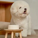 即納【small stuff】 DINING SET CREAM 1P 韓国 ブランド かわいい おしゃれ プレゼント 小型犬 フードボウル タオル NEW 丈...