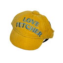 即納【FREDDIE TALE】LOVE FETCHER CORDUROY BALL CAP(Mustard) 犬用品 ドッググッズ 韓国 ドッグウェア 犬服 ...
