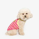 ※予約販売【TUSTUS】STRIPE STRAP TOP(PINK) 犬服 ドッグウェア 犬の服 スリーブレス 小型犬 小型犬服 犬用品 ドッググッズ 韓国 ...