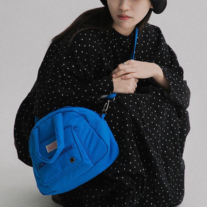 ※予約販売【BITE ME】COMFY RAVIOLI - Mini Town bag（City Blue） 1