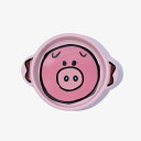 ※予約販売【BRIDGE.DOG】BRIDGE MINI POT(PIG CHARACTER) 韓国 ブランド かわいい おしゃれ プレゼント 小型犬 マット ...