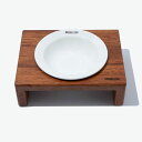 即納【BRIDGE.DOG】BRIDGE MINI DISH(WHITE)艶あり 韓国 犬用品 ドッググッズ フードウェア 犬お皿 フードボウル 餌皿 水飲み 給水器 餌