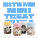 即納【BITE ME】Mini Snack Bottle (4 colors) 韓国 ブランド かわいい おしゃれ プレゼント 小型犬 水筒 おやつケース 散歩グッズ NEW 丈夫 食器 犬 ペット用品 おやつ入れ