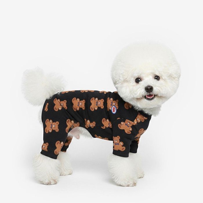 ※予約販売【TUSTUS】Cookie bear all in one（tustus x Stickybok） 犬服 ドッグウェア 犬の服 小型犬 ..