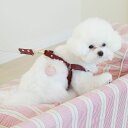 ※予約販売【maison de miu】 Running Mate Harness(Wine) 韓国 ブランド かわいい おしゃれ プレゼント 小型犬 ハーネス...
