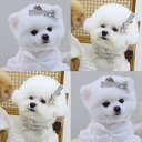 ※予約販売【Pets&Me】リネンリボンピン 韓国 ブランド かわいい おしゃれ プレゼント 小型犬 NEW 猫 2