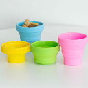 ※予約販売【BITE ME】Foldable Travel Water Cup - vivid color 韓国 ブランド かわいい おしゃれ プレゼント 小型...