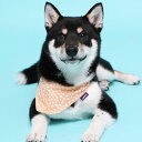 即納【scamper】FLOWER BANDANA(ORANGE) 韓国 ブランド かわいい おしゃれ プレゼント 小型犬 NEW 犬