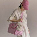 即納【a tous moments】Partir bag - Blush Pink(Cushion + Shoulder Pad Set) バッグ スリング 犬...