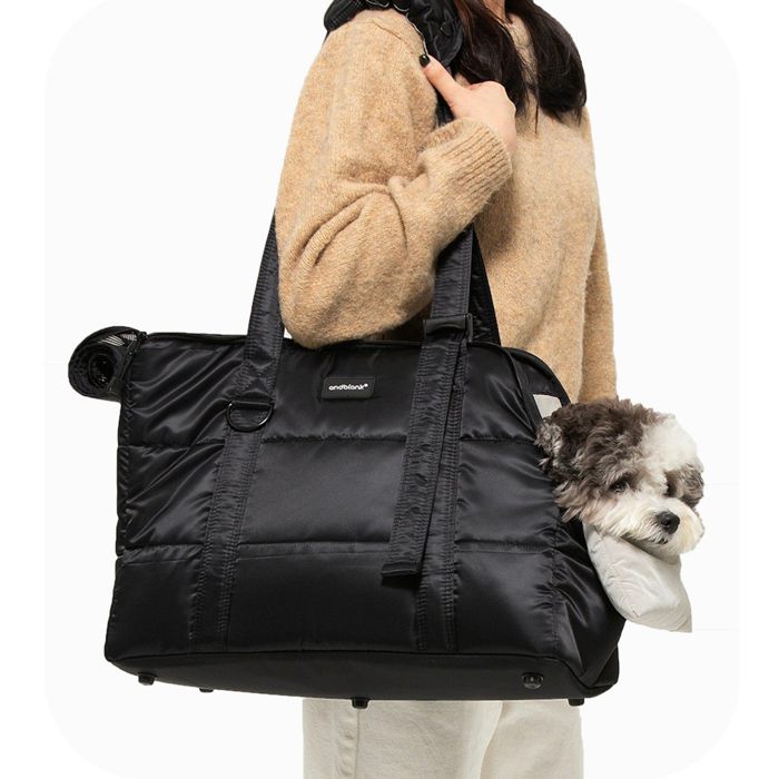 予約販売【andblank】Combination bag Black 