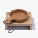 ※予約販売【BRIDGE.DOG】BRIDGE MINI PAN(CARAMEL) 韓国 ブランド かわいい おしゃれ プレゼント 小型犬 マット フードボウル...