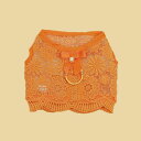 即納【BeBe Breath】juice harness(Orange) 犬用品 ドッググッズ ハーネス ドッグハーネス 犬ハーネス 犬用ハーネス 韓国 レース 小型犬 小型犬服