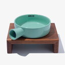 ※予約販売【BRIDGE.DOG】BRIDGE PAN(MINT)艶あり 韓国 ブランド かわいい おしゃれ プレゼント 小型犬 マット フードボウル 給水器 ...