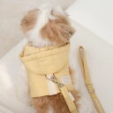 即納【DURANG RURANG】Daily Padding Harness(Vanilla) 犬用品 ドッググッズ ドッグウェア 犬服 犬の服 小型犬 小型犬...