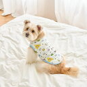 即納【noutti】Camping Miffy Sleeveless(Sky Blue) 犬服 ドッグウェア 犬の服 スリーブレス 犬用品 ドッググッズ 韓国 小型犬 小型犬服 夏