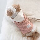 ※予約販売【DURANG RURANG】Twisted hooded vest（Pink） 韓国 ブランド かわいい おしゃれ プレゼント 小型犬 NEW 春 秋 冬