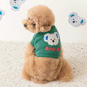 ※予約販売【BITE ME】Koala croffle T-shirt（Green） 韓国 ブランド かわいい おしゃれ プレゼント 小型犬 NEW 春 秋 ペット用品