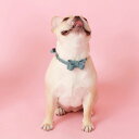 ※予約販売【maison de miu】Soft Ribbon Collar (Indian Blue) 韓国 ブランド かわいい おしゃれ プレゼント 小型犬 首輪 タオル NEW