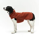※予約販売【munikund】INTER FLEECE JACKET(BURGUNDY) 犬服 ドッグウェア 大型犬 大型犬服 中型犬 中型犬服 犬用品 ドッググッズ 冬 防寒