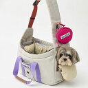 ※予約販売【iCANDOR】PEEK-A-BOO BAG オプション(COZY ALL IN ONE CUSHION - CREAM) 韓国 犬用品 ドッググッズ キャリー スリング 犬用バッグ ドッグバッグ 犬のバッグ キャリーバッグ スリングバッグ