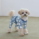 ※予約販売【andblank】andblank×jessica nielsen(Lilly Frill Rompers) 犬服 ドッグウェア 犬の服 韓国 犬用品 ドッググッズ 中型犬 中型犬服 春 春服