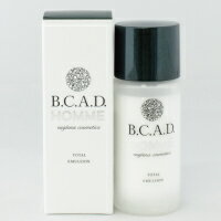 【B.C.A.D HOMME】 トータルエマルジョン [小] 30ml 保湿液 オールインワン 男性肌 紫外線 ユーグレナ スキンケア メンズスキンケア 男性向け ハリ肌 温泉水 潤い 保湿 ビーシーエーディーオム