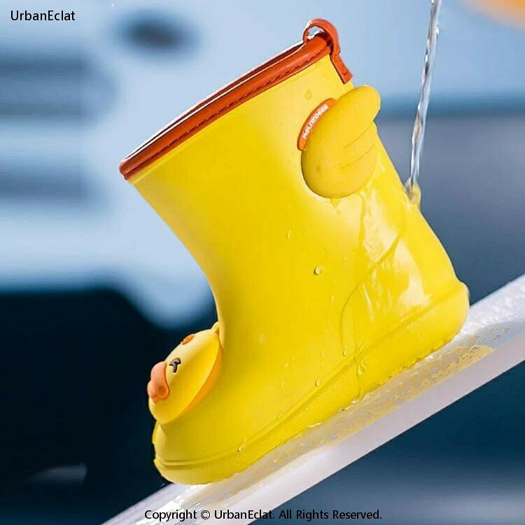 男の子 雨靴 長靴 ジュニア アヒル キッズレインブーツ おしゃれ ウサギ 14〜22cm ...